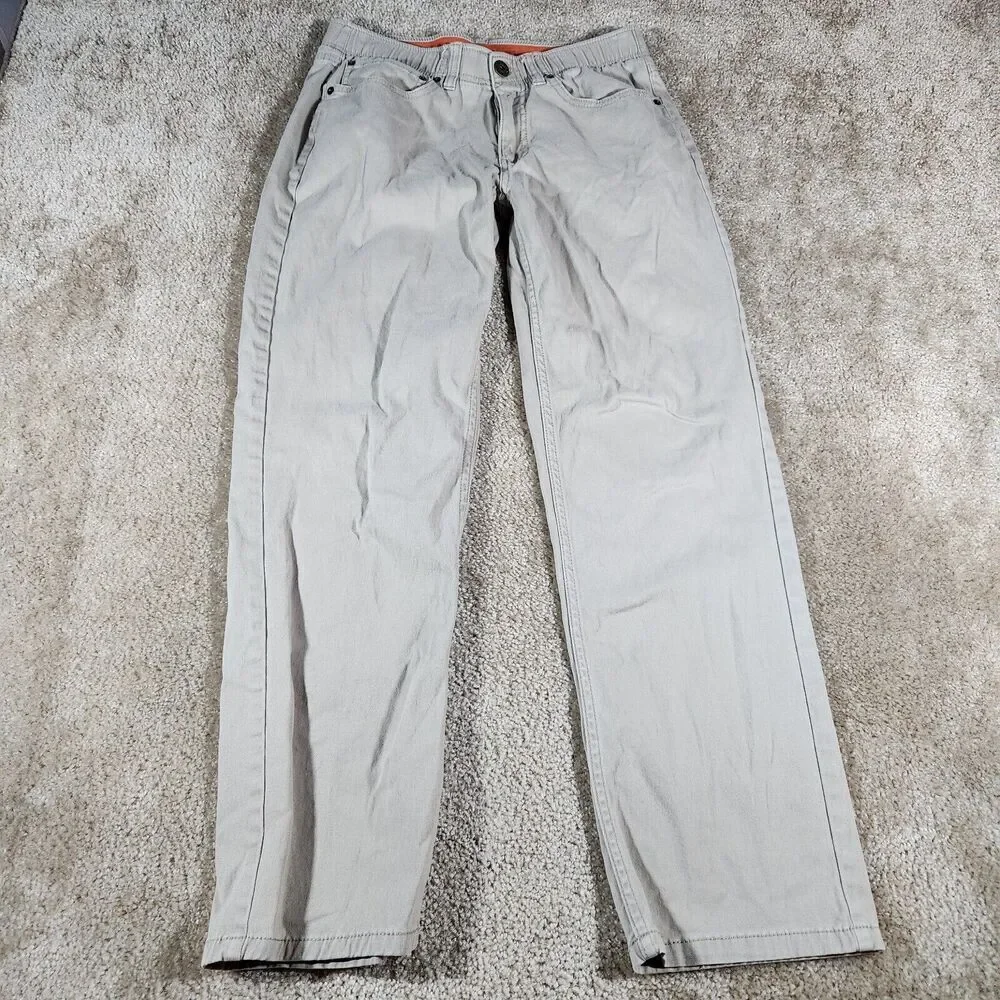 Urban Pipeline Max Flex Relaxed Straight Pants Mens Size 30x30 Beige Stretch